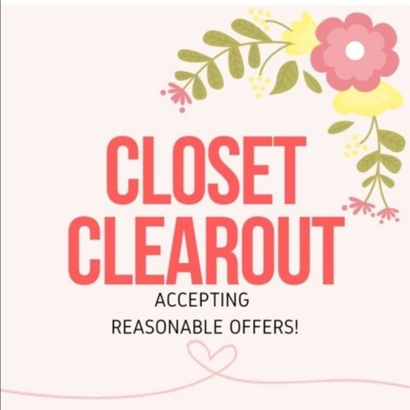 Closet clear out! Make me a reasonable offer! - Picture 1 of 1